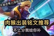 高端局猴子出装攻略（如何选择最新的猴子出装以在高端局中稳定输出？（）